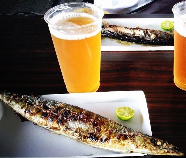 秋刀魚&ビール.jpg